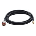 Photo of Laird 200-RPSMA-N RG58 50 Ohm RP-SMA Male to N-Type LMR200 equiv Belden 7807A Wi-Fi 802.11 Coax Cable - 25 Foot