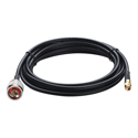 Photo of Laird 200-RPSMA-N RG58 50 Ohm RP-SMA Male to N-Type LMR200 equiv Belden 7807A Wi-Fi 802.11 Coax Cable - 35 Foot