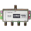4-Way 2.4Ghz 90dB Satellite Splitter DC Power Passing to One Port