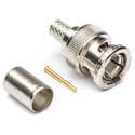 Photo of Kings 2065-10-9 M66 75 Ohm 12G BNC Connector for Belden 1694A/4694R - West Penn 6350 & Gepco VSD2001 - 100 Pack