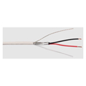 Liberty 22-2C-PSH-WHT-500 Commercial Grade General Purpose 22 AWG 2-Conductor Plenum Shielded Cable - White - 500FT Reel