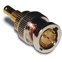 Amphenol 242231-75 RF Coaxial Adapter 1.0/2.3 DIN Jack to BNC Plug  75 ohm