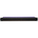 Canare 24DVS-2U 2X24 2RU 75 Ohm HD-SDI Patchbay Straight Through