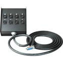 Photo of Sescom DB25 DA-88 Audio Cable Mogami Analog 25-Pin D-Sub Male to 8 XLR Female Receptacle Fan Box - 5 Foot