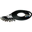 Sescom 25MD-XC-YM05 DB25 Audio Cable Mogami 25-Pin D-Sub Male to 4 XLR Female and 4 XLR Male Yamaha - 5 Foot