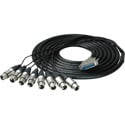 Photo of Sescom 25MD-XF-M05 DB25 DA-88 Audio Cable Mogami 25-Pin D-Sub Male to 8 XLR Female - 5 Foot