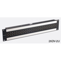 Photo of Canare 26DV-2U 2X26 2RU 75 Ohm Digital Video Patchbay (Normal Through)