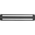 Photo of Canare 26DVS-2U 2X26 2RU 75 Ohm HD-SDI Patchbay Straight Through