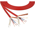 Photo of Mogami W2893 4-Conductor Mini Quad Superflexible Microphone Cable - 328 Foot - Red