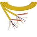 Photo of Mogami W2893 4-Conductor Mini Quad Superflexible Microphone Cable - 328 Foot - Yellow