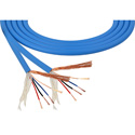 Photo of Mogami W2893 4-Conductor Mini Quad Superflexible Microphone Cable - 656 Foot - Blue