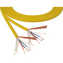 Photo of Mogami W2893 4-Conductor Mini Quad Superflexible Microphone Cable - 656 Foot - Yellow
