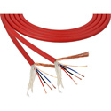 Photo of Mogami W2893 4-Conductor Mini Quad Superflexible Microphone Cable - Per Foot - Red