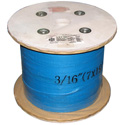 Photo of 3/16 Diameter x 1000 Foot 7x19 Galvanized Aircraft Cable