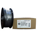 Photo of 1/8 Diameter x 250 Foot Roll 7x19 Black Galvanized Aircraft Cable