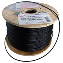 Photo of (1xRL) 1/4 X 1000 FT - 7X19 Black Galvanized Aircraft Cable