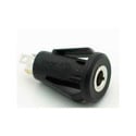 3.5mm 3-Conductor TRS Chassis Mount Snap-in Jack