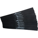 Photo of TecNec by Cord-Lox 1 Inch x 10 Inch Hook & Loop Closed Loop Cable Tie Wrap 10 Pack Black