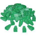 Photo of CAT5 Snagless Round Boot for 8 Conductor RJ-45 Modular Plugs - Green
