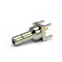 Coax Connectors 32-450-B3 SMB 50 Ohm Straight PCB Jack - Nickel Plated 4 Leg Body/Gold Plated Solder Contact - 120 Pack