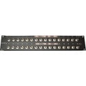 Photo of Canare 322U-BJRK 2RU 12G A/V BNC Panel - 32 Point BCJ-JRK - Stand-Off