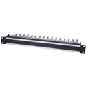 Canare 32MCKA-ST 1RU 12G-SDI Staggered Micro Video Patchbay - Normal Through
