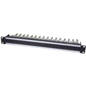 Canare 32MCKA-STS 1RU 12G-SDI Staggered Micro Video Patchbay - Straight Through