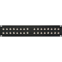 Photo of My Custom Shop 32-Port RCA Feed-thru Panel - 2RU