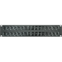 Photo of My Custom Shop 32-Port RJ45 Cat5 Feed-Through Patch Panel - 2RU
