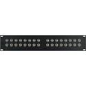 Photo of My Custom Shop 32XB-HD 32-Port 12G SDI BNC Feed-Through Patch Panel for HD-SDI and SDI - 2RU