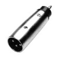 Calrad 3 Pin XLR Male Plug to RCA Plug