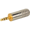 Photo of Switchcraft 35HDNAUS 3.5mm Stereo Plug Nickel Handle Gold Finger 0.175 Cable