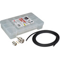 3G BNC Cable Making Kit with 20 Kings BNCs & 100 Foot Belden 1694A RG6