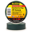 Photo of 3M Scotch 35 Color Coding Electrical Tape 1/2 Inch x 20 Feet Green