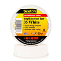 Photo of 3M Scotch 35 Color Coding Electrical Tape 3/4 Inch x 66 Feet White