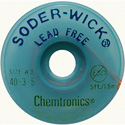 Photo of Lead-Free Solder-Wick Desoldering Braid - Size No.2 - 0.060In x 5 Feet