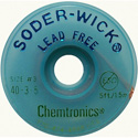 Photo of Lead-Free Solder-Wick Desoldering Braid - Size No.3 0.080In x 5Ft