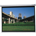 Photo of Da-Lite Model C Projection Screen - Wall or Ceiling Mounted Manual Screen for Large Rooms - 96 Inch Screen