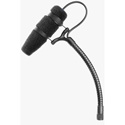 DPA 4097-DC-G-B00-010 4097 CORE Micro Shotgun Mic - Black MicroDot with 4 Inch Full Gooseneck