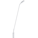 Photo of DPA 4098-DC-G-W01-045 CORE Supercardioid Microphone with Bottom Gooseneck - White - 18 Inch - XLR Connector