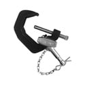 Matthews Studio Group 429618 Baby Pipe Clamp with 5/8 Inch Pin and Safety Chain