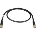 Laird RG6 4694R-B-B-BK-003 12G-SDI/4K UHD Single Link BNC Cable - 3 Foot Black