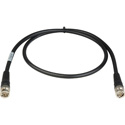 Photo of Laird RG6 4694R-B-B-BK-003 12G-SDI/4K UHD Single Link BNC Cable - 3 Foot Black