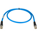 Photo of Laird RG6 4694R-B-B-LB-003 12G-SDI/4K UHD Single Link BNC Cable - 3 Foot Light Blue