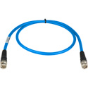 Photo of Laird RG6 12G-SDI/4K UHD Single Link BNC Cable - 6 Foot Light Blue