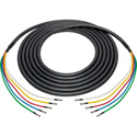 Photo of Laird 4694RX5-MBMB RG6 12G-SDI/4K UHD 5 Channel HDBNC Male to HDBNC Male Snake - Black - 6 Foot