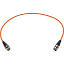 Photo of Laird 4855R-B-B-OE-003 12G-SDI/4K Mini-RG59 Belden 4855R UHD Single Link BNC Cable - 3 Foot - Orange