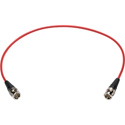 Photo of Laird 12G-SDI/4K Mini-RG59 Belden 4855R UHD Single Link BNC Cable - 3 Foot - Red