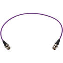 Photo of Laird 4855R-B-B-VT-003 12G-SDI/4K Mini-RG59 Belden 4855R UHD Single Link BNC Cable - 3 Foot - Violet