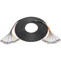 Laird 12G-SDI/4K 16-Channel Mini-RG59 Belden 4855R16 UHD BNC Snake Cable - 3 Foot